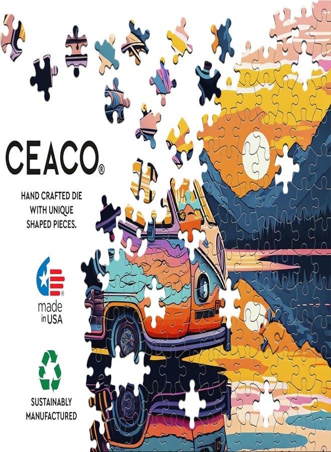 سيكو - لعبة تركيب الصور المضيئة في الظلام - ألوان زاهية للتخييم - 750 قطعة - Image 5